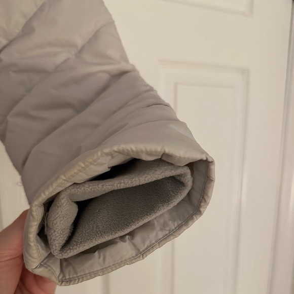 Eddie Bauer 2019 Alpendown Parka White Long Hooded Women's Size Small - Picture 6 of 16